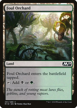 Foul Orchard [Core Set 2019] | Exor Games Summserside