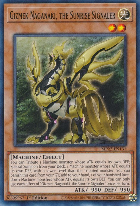 Gizmek Naganaki, the Sunrise Signaler [MP22-EN131] Common | Exor Games Summserside