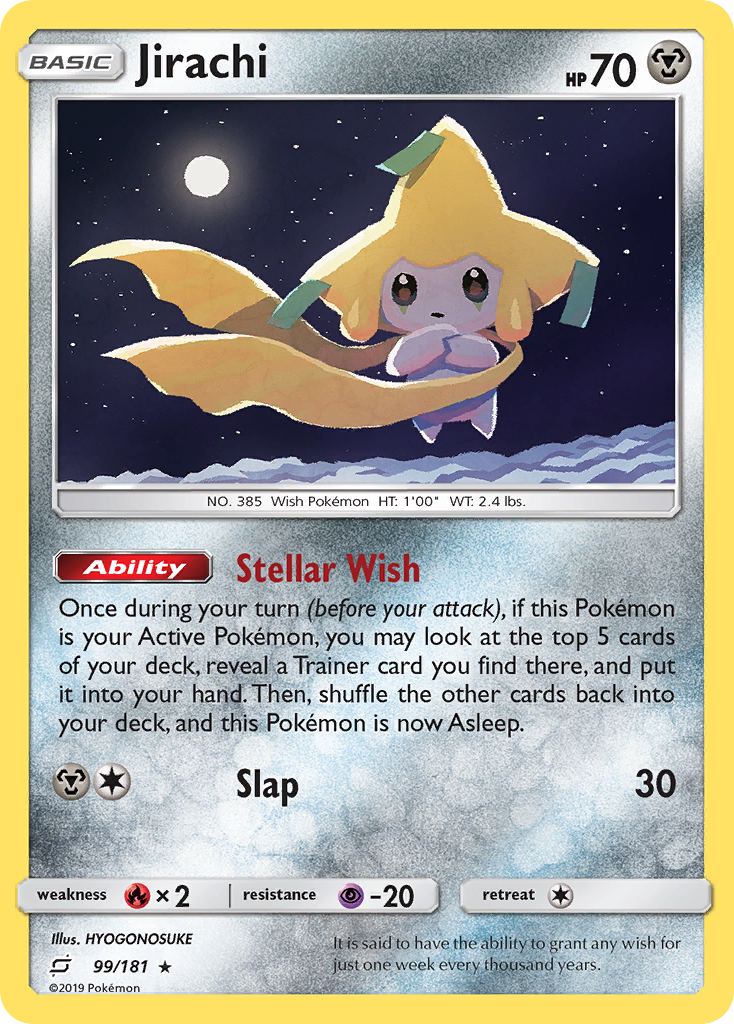 Jirachi (99/181) [Sun & Moon: Team Up] | Exor Games Summserside