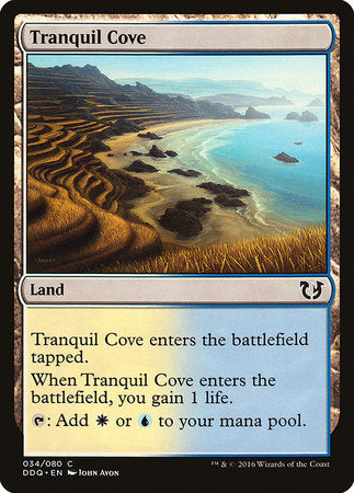 Tranquil Cove [Duel Decks: Blessed vs. Cursed] | Exor Games Summserside