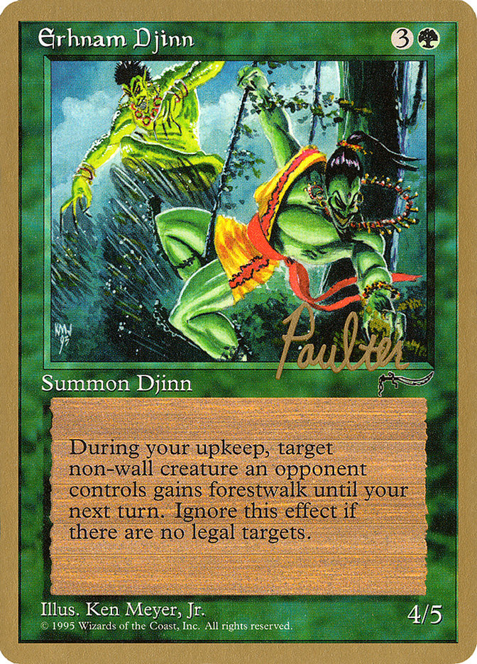 Erhnam Djinn (Preston Poulter) [Pro Tour Collector Set] | Exor Games Summserside