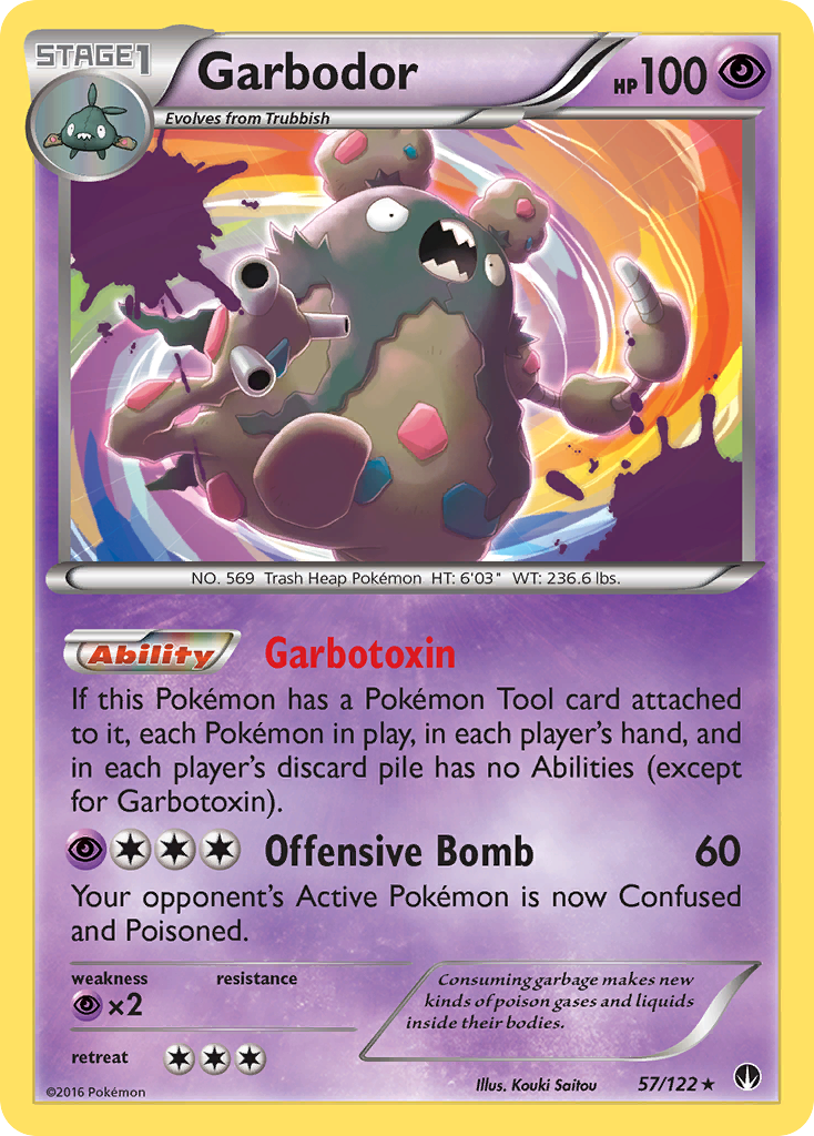 Garbodor (57/122) [XY: BREAKpoint] | Exor Games Summserside