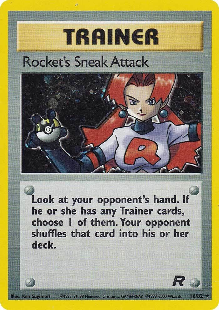 Rocket's Sneak Attack (16/82) [Team Rocket Unlimited] | Exor Games Summserside