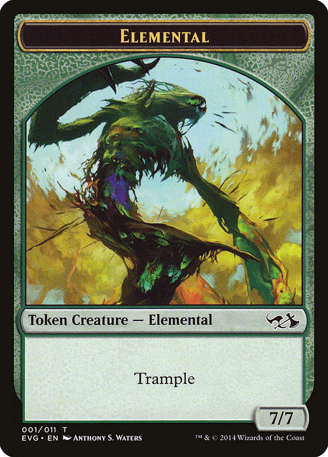 Elemental Token (Elves vs. Goblins) [Duel Decks Anthology Tokens] | Exor Games Summserside