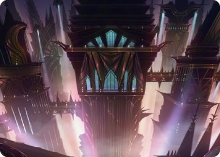 Skybridge Towers Art Card [Streets of New Capenna Art Series] | Exor Games Summserside