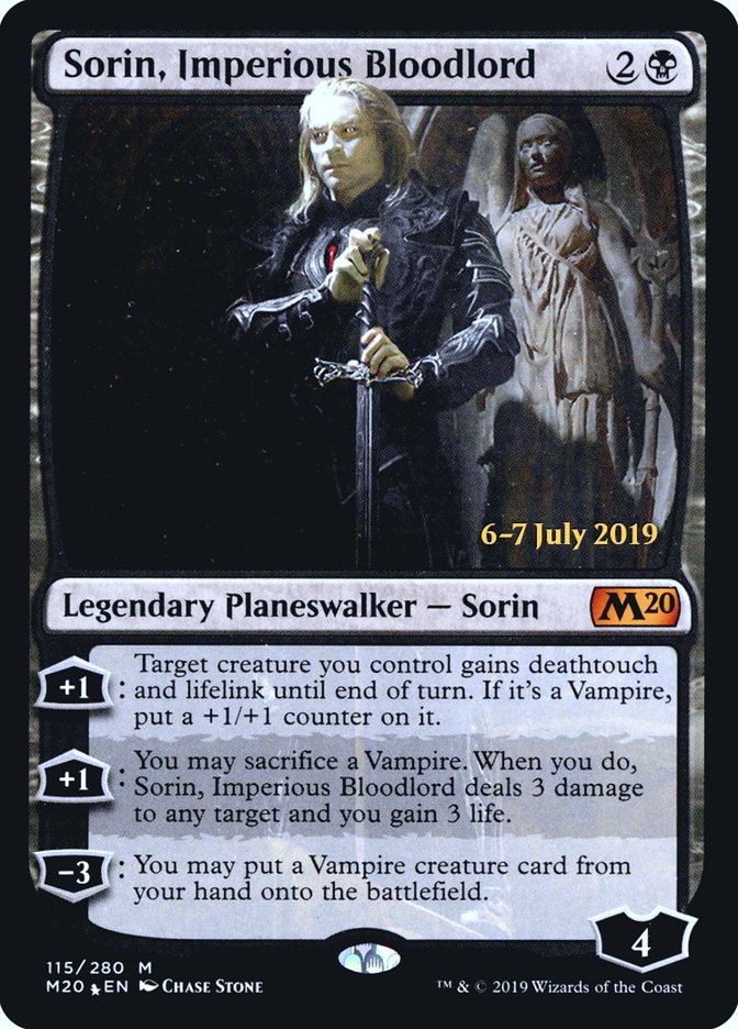 Sorin, Imperious Bloodlord  [Core Set 2020 Prerelease Promos] | Exor Games Summserside