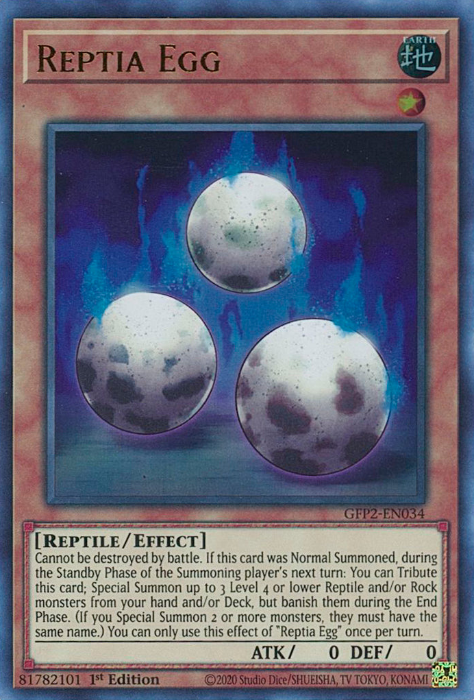 Reptia Egg [GFP2-EN034] Ultra Rare | Exor Games Summserside