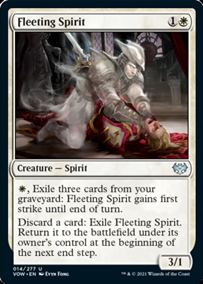 Fleeting Spirit [Innistrad: Crimson Vow] | Exor Games Summserside
