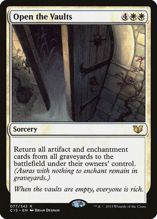 Open the Vaults [Commander 2015] | Exor Games Summserside