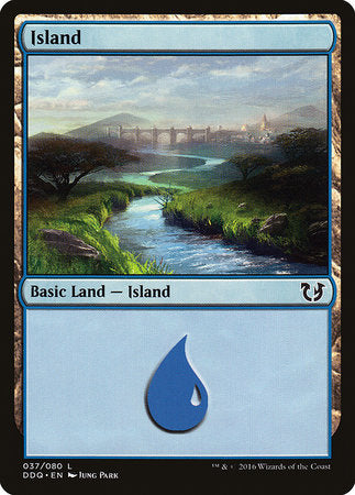 Island (37) [Duel Decks: Blessed vs. Cursed] | Exor Games Summserside