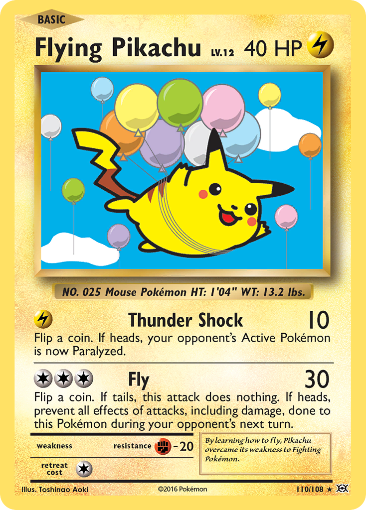 Flying Pikachu (110/108) [XY: Evolutions] | Exor Games Summserside