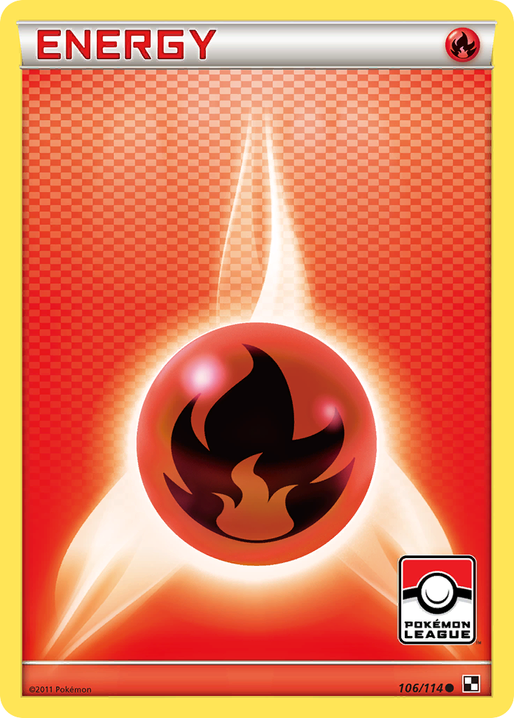 Fire Energy (106/114) [Black & White: Base Set] | Exor Games Summserside