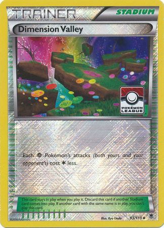 Dimension Valley (93/119) (League Promo) [XY: Phantom Forces] | Exor Games Summserside