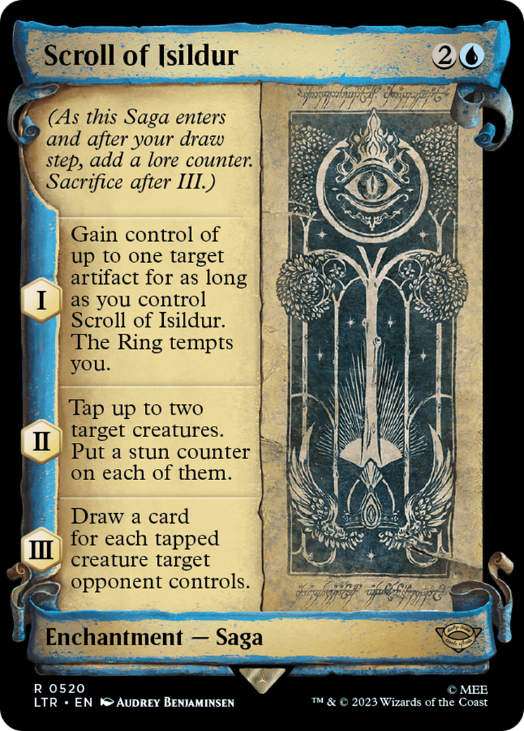 Scroll of Isildur [The Lord of the Rings: Tales of Middle-Earth Showcase Scrolls] | Exor Games Summserside