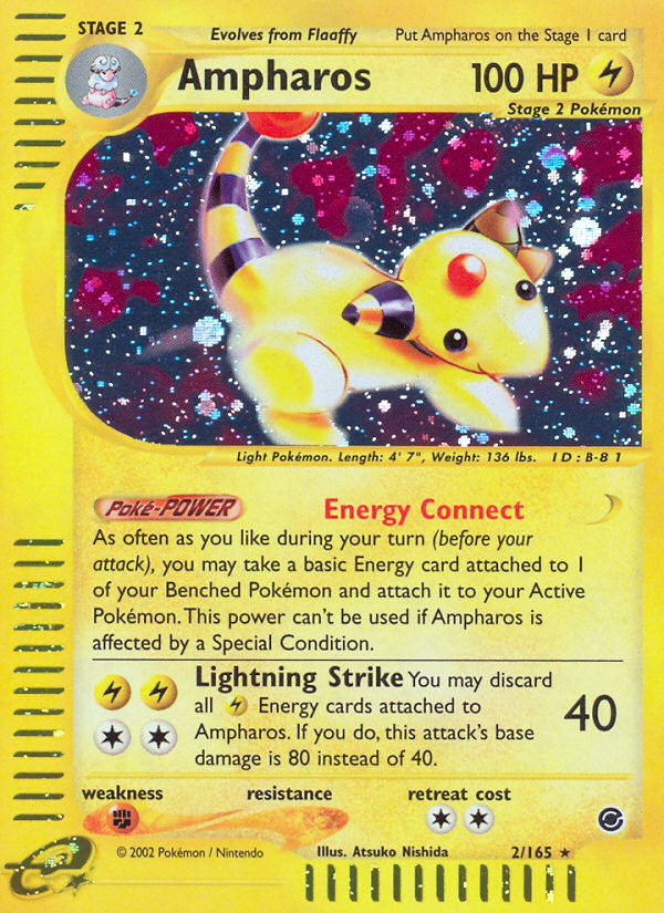 Ampharos (2/165) [Expedition: Base Set] | Exor Games Summserside