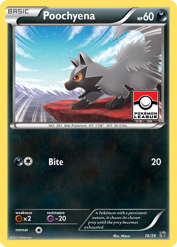 Poochyena (16/39) [XY: Kalos Starter Set] | Exor Games Summserside