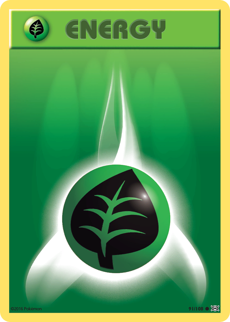 Grass Energy (91/108) [XY: Evolutions] | Exor Games Summserside