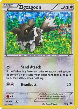 Zigzagoon (11/12) [McDonald's Promos: 2015 Collection] | Exor Games Summserside