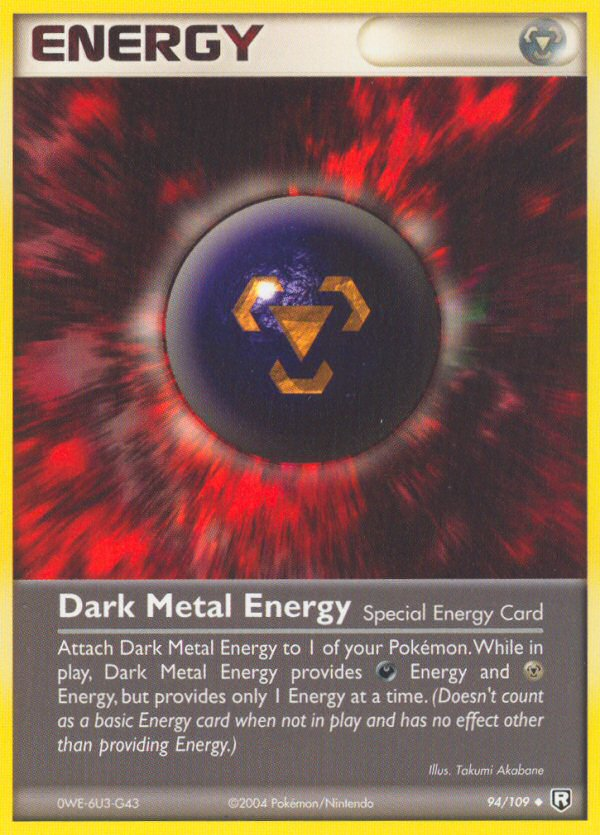 Dark Metal Energy (94/109) [EX: Team Rocket Returns] | Exor Games Summserside