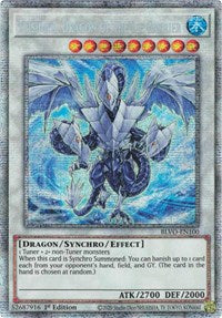 Trishula, Dragon of the Ice Barrier (Starlight Rare) [BLVO-EN100] Starlight Rare | Exor Games Summserside