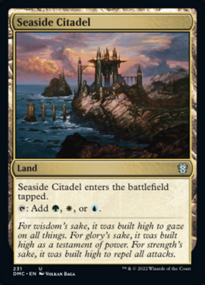 Seaside Citadel [Dominaria United Commander] | Exor Games Summserside