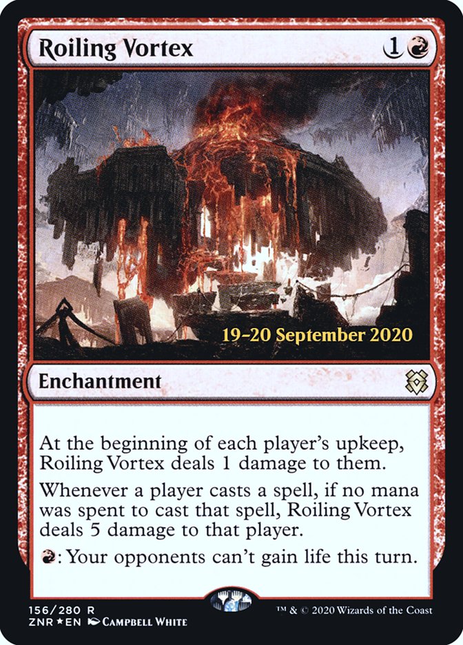 Roiling Vortex  [Zendikar Rising Prerelease Promos] | Exor Games Summserside