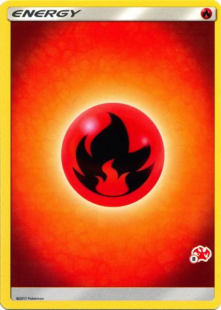 Fire Energy (Charizard Stamp #8) [Battle Academy 2020] | Exor Games Summserside