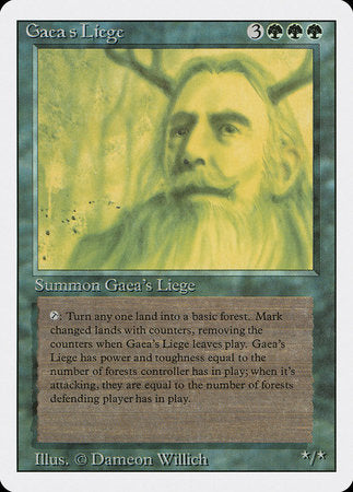 Gaea's Liege [Revised Edition] | Exor Games Summserside