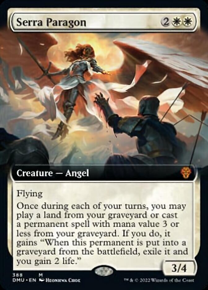 Serra Paragon (Extended Art) [Dominaria United] | Exor Games Summserside