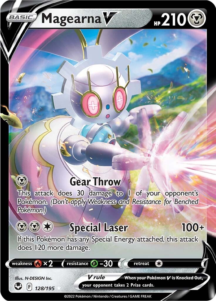 Magearna V (128/195) [Sword & Shield: Silver Tempest] | Exor Games Summserside