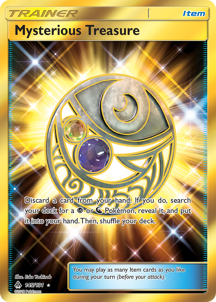 Mysterious Treasure (145/131) [Sun & Moon: Forbidden Light] | Exor Games Summserside