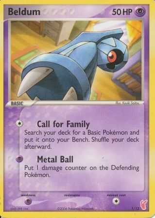 Beldum (1/12) [EX: Trainer Kit 2 - Plusle] | Exor Games Summserside