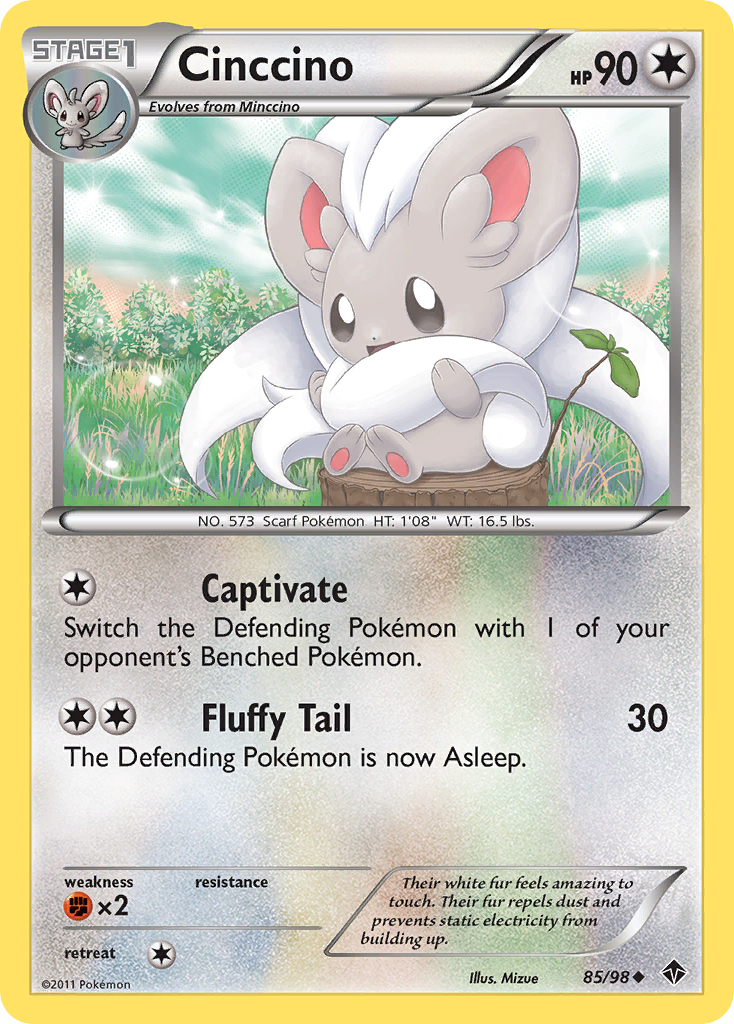 Cinccino (85/98) [Black & White: Emerging Powers] | Exor Games Summserside