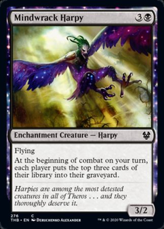 Mindwrack Harpy [Theros Beyond Death] | Exor Games Summserside
