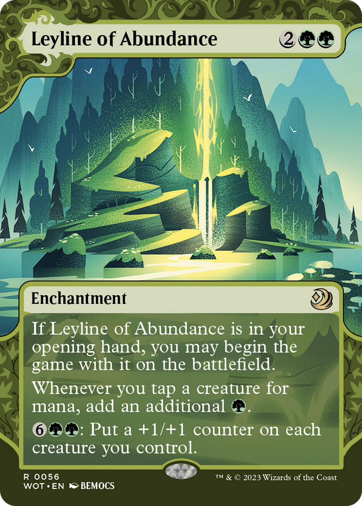 Leyline of Abundance [Wilds of Eldraine: Enchanting Tales] | Exor Games Summserside