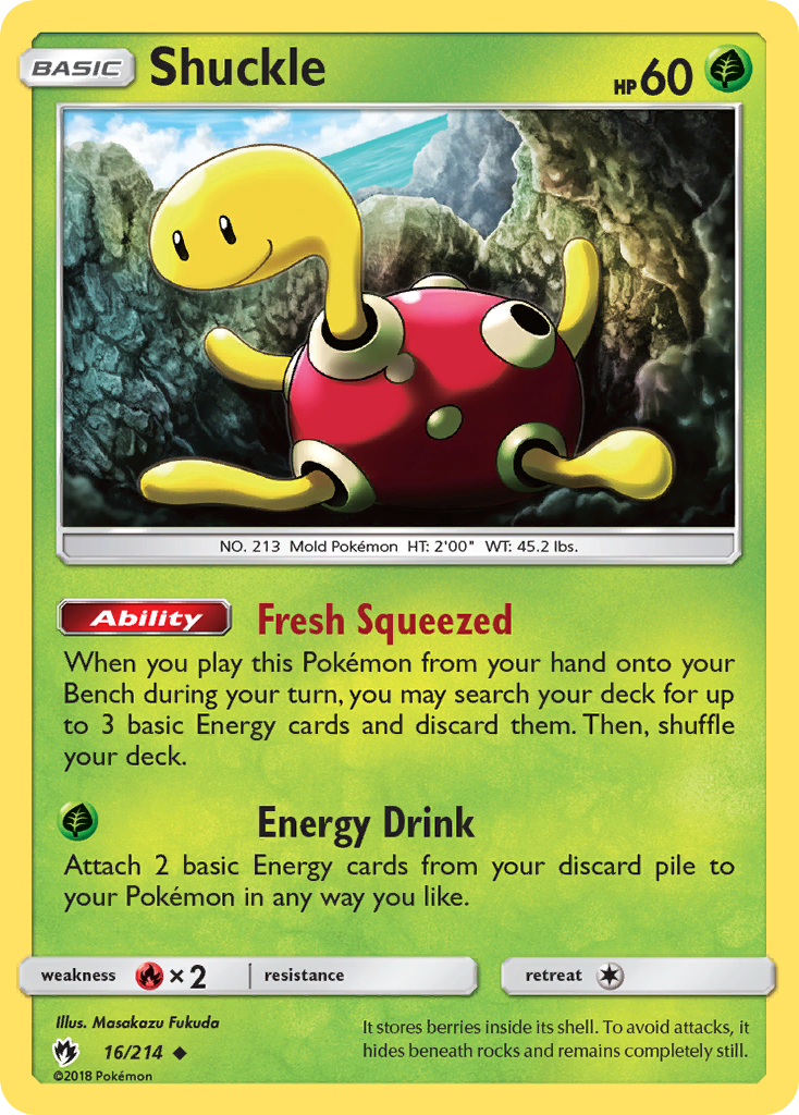 Shuckle (16/214) [Sun & Moon: Lost Thunder] | Exor Games Summserside