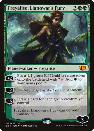 Freyalise, Llanowar's Fury [Commander 2014] | Exor Games Summserside