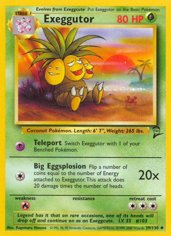 Exeggutor (39/130) [Base Set 2] | Exor Games Summserside