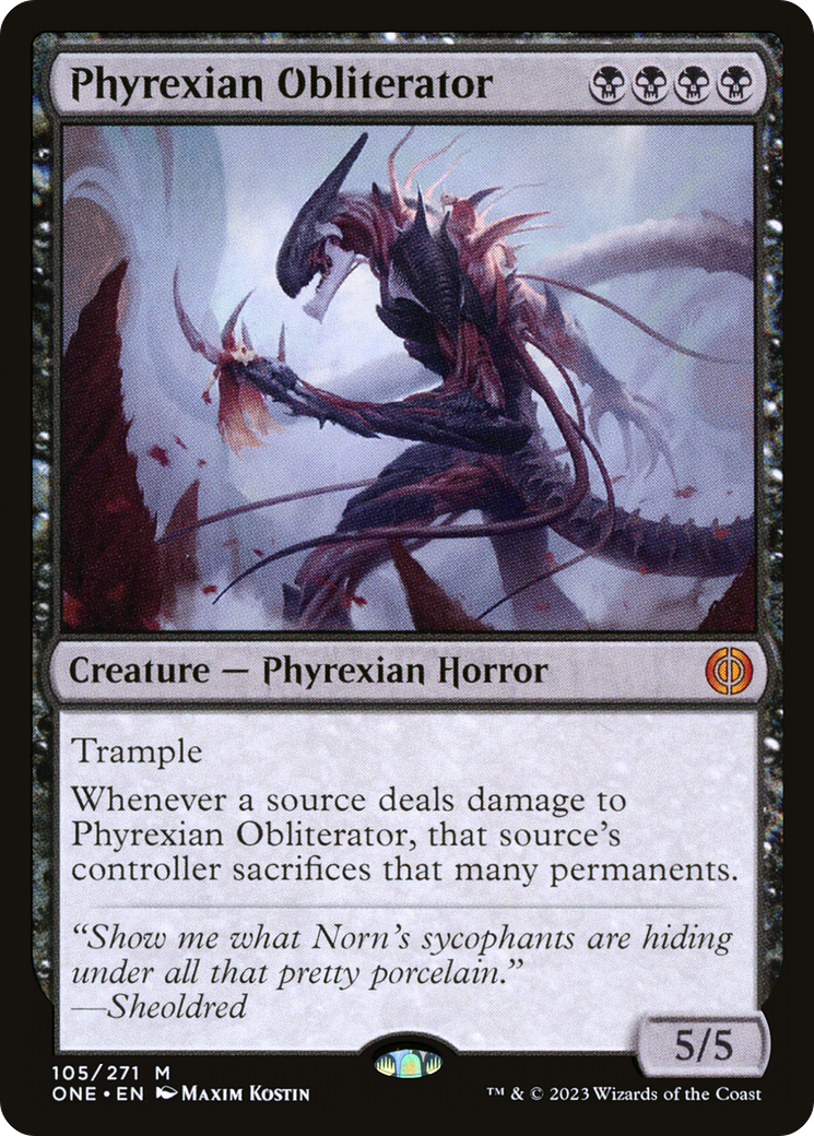 Phyrexian Obliterator [Phyrexia: All Will Be One] | Exor Games Summserside