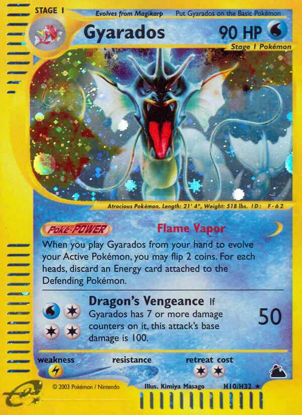 Gyarados (H10/H32) [Skyridge] | Exor Games Summserside