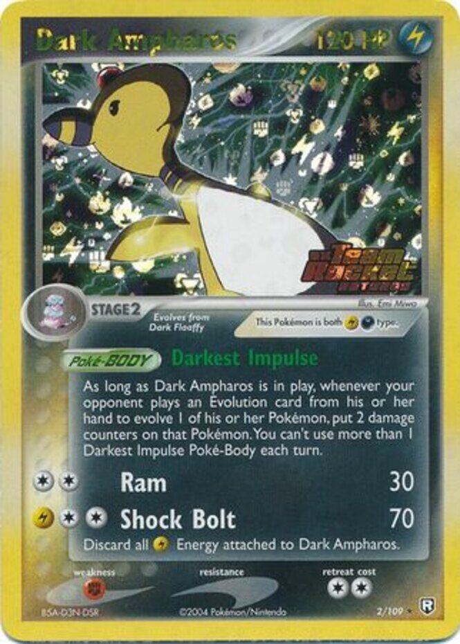 Dark Ampharos (2/109) (Stamped) [EX: Team Rocket Returns] | Exor Games Summserside