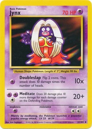 Jynx (31/102) [Base Set Unlimited] | Exor Games Summserside