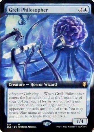 Grell Philosopher (Extended Art) [Commander Legends: Battle for Baldur's Gate] | Exor Games Summserside