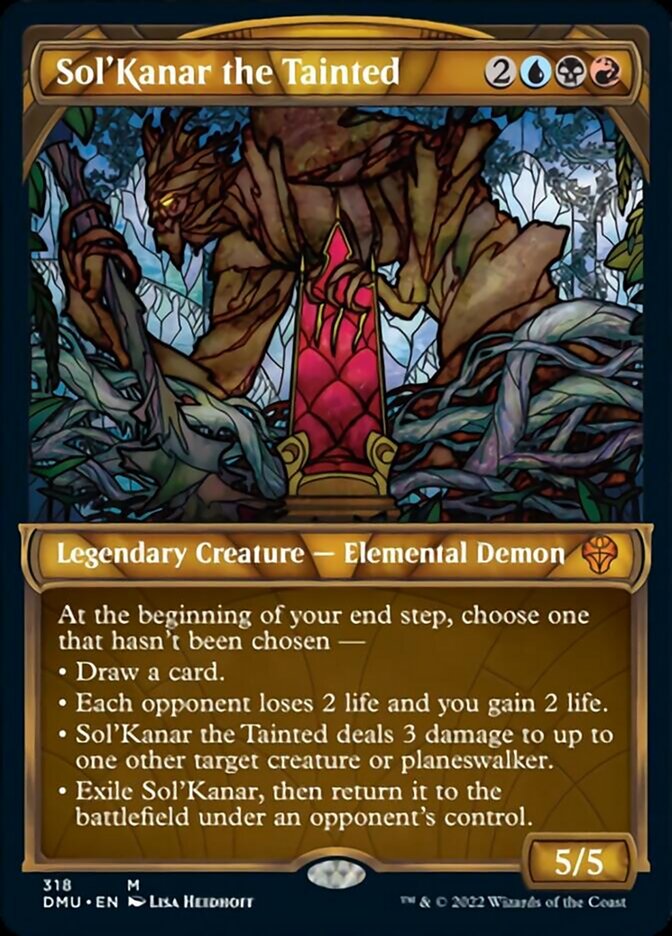 Sol'Kanar the Tainted (Showcase) [Dominaria United] | Exor Games Summserside