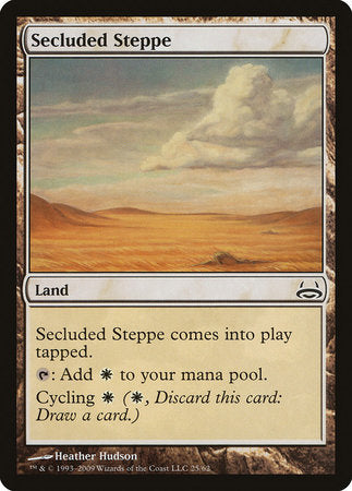 Secluded Steppe [Duel Decks: Divine vs. Demonic] | Exor Games Summserside