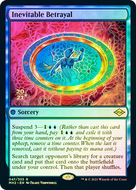 Inevitable Betrayal [Modern Horizons 2 Prerelease Promos] | Exor Games Summserside