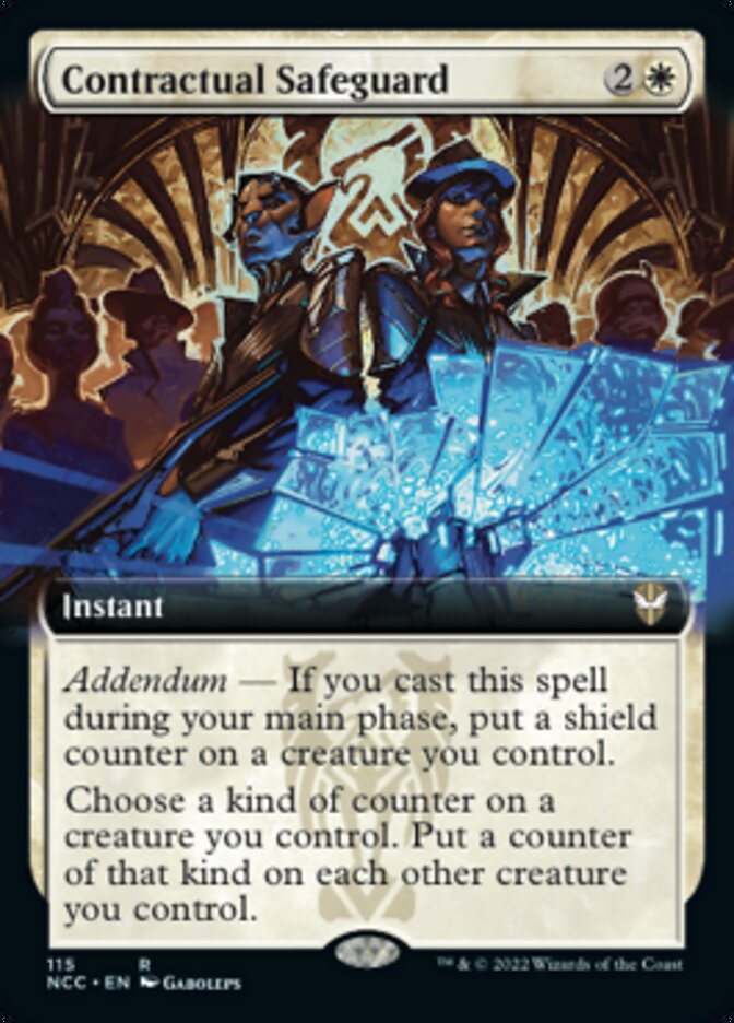 Contractual Safeguard (Extended Art) [Streets of New Capenna Commander] | Exor Games Summserside