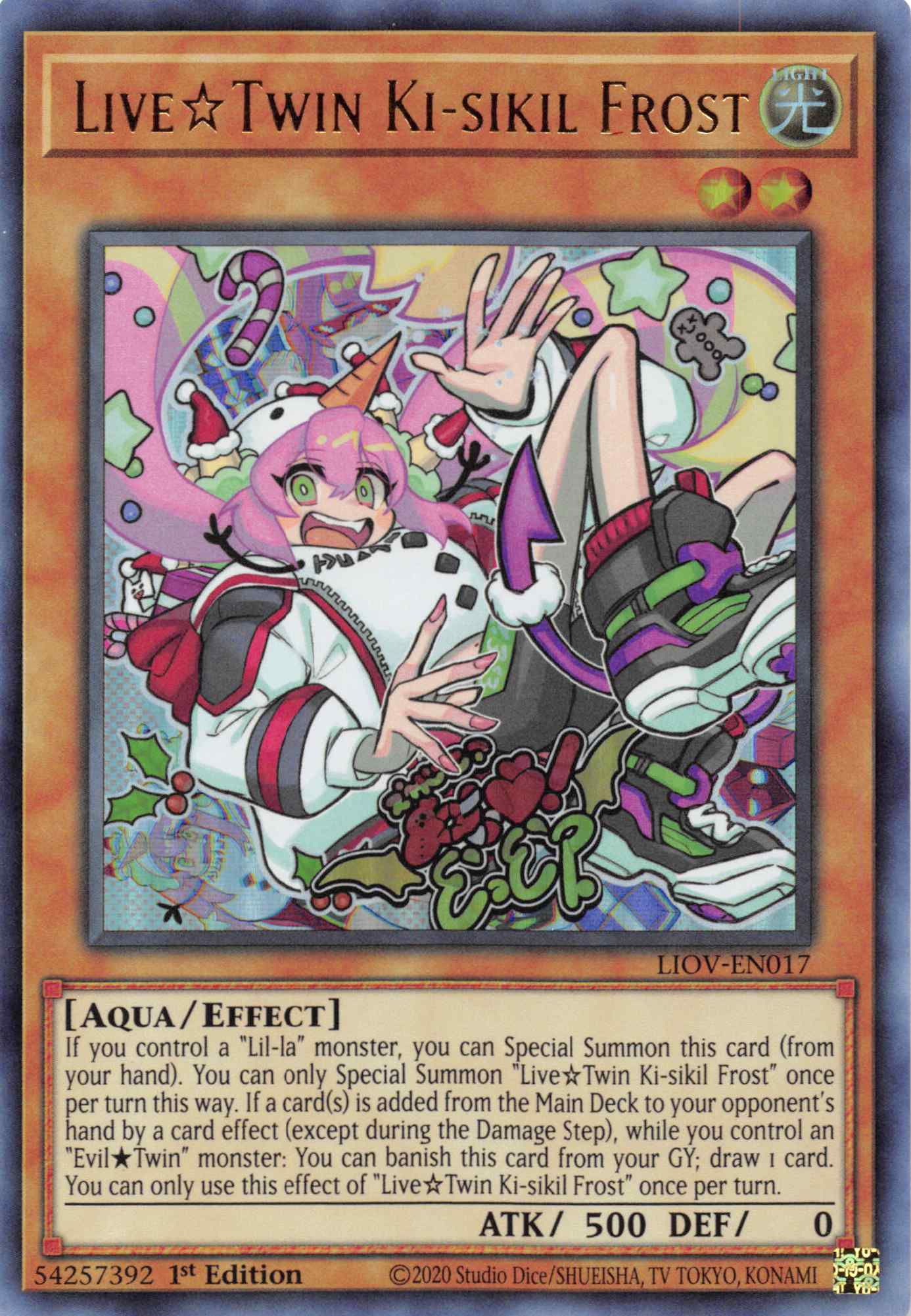Live Twin Ki-sikil Frost [LIOV-EN017] Ultra Rare | Exor Games Summserside