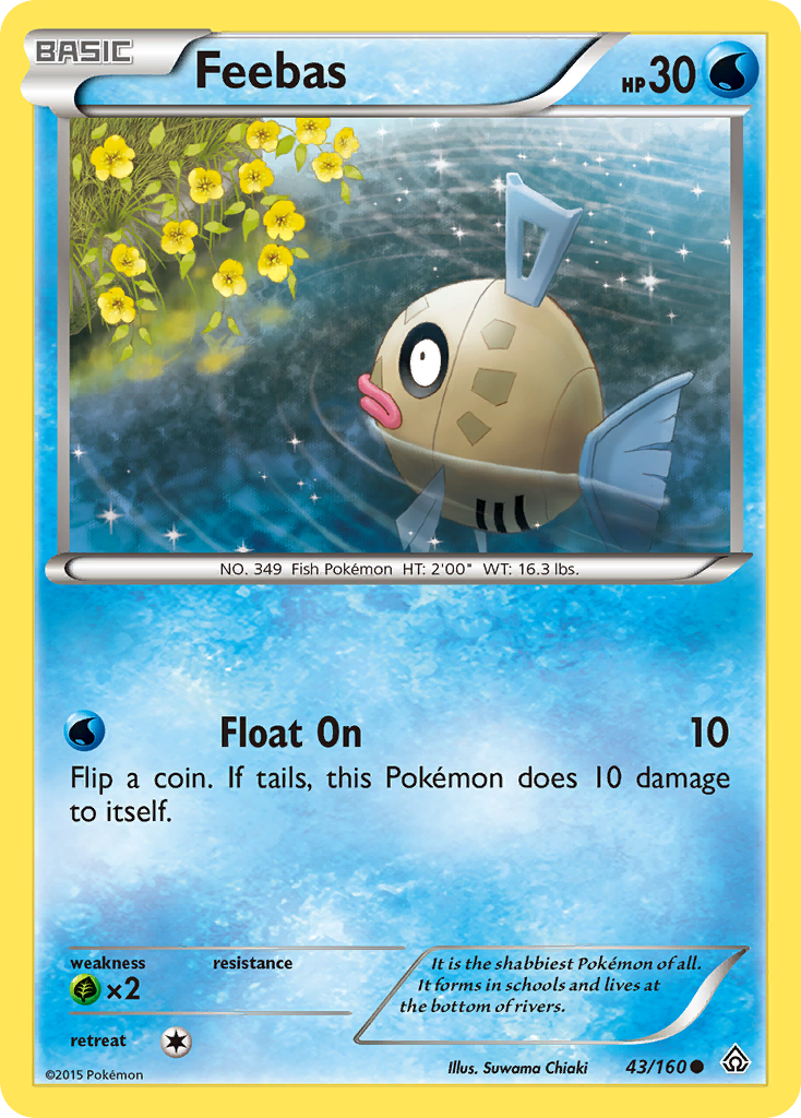 Feebas (43/160) [XY: Primal Clash] | Exor Games Summserside