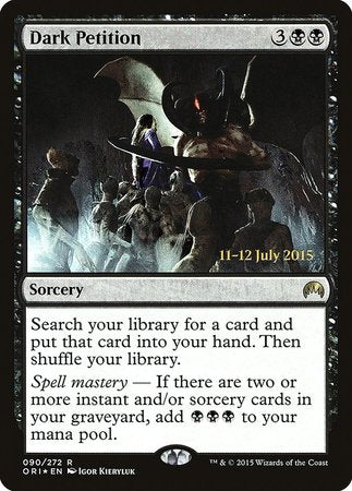 Dark Petition [Magic Origins Promos] | Exor Games Summserside